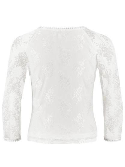 Happy Girls Mädchen Spitzenshirt langarm 354200