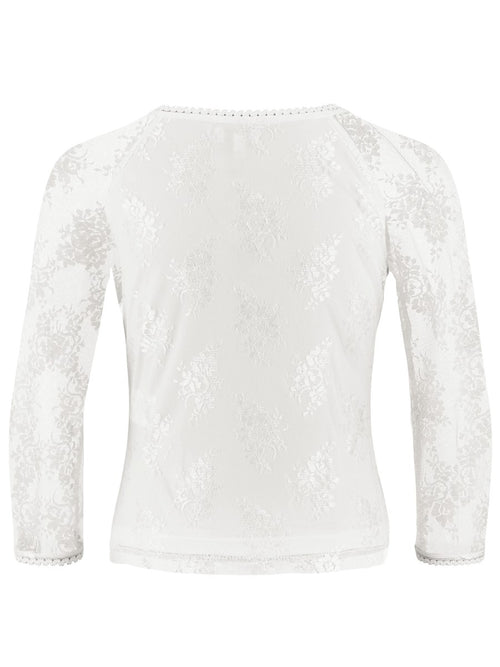 Happy Girls Mädchen Spitzenshirt langarm 354200