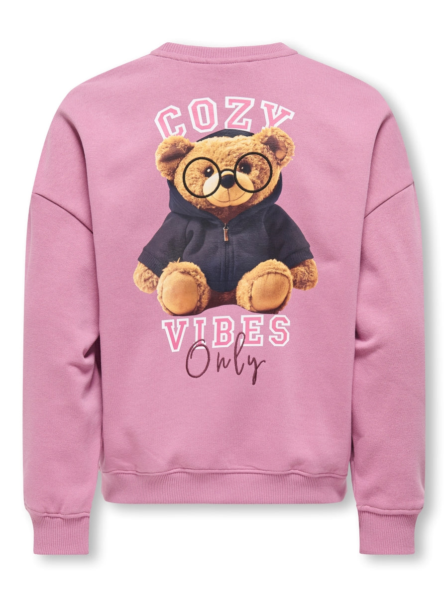 ONLY Mädchen Sweatshirt Teddy KOGBILA