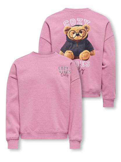 ONLY Mädchen Sweatshirt Teddy KOGBILA