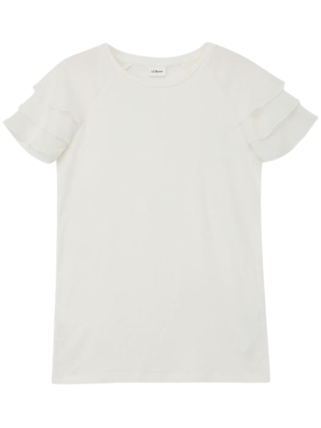 s.Oliver Mädchen Shirt Chiffonärmel 2177214