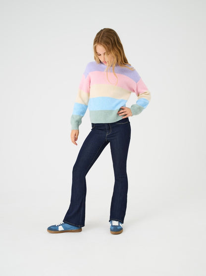 Only Mädchen Strickpulli Streifen Geschenkidee KOGSANDY