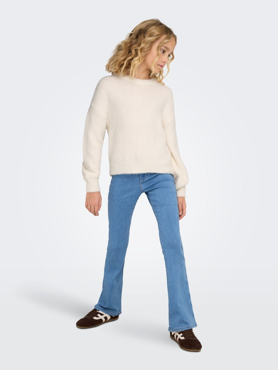 Only Mädchen Strickpulli Royalblau edel Geschenkidee KOGNEWPIUMO