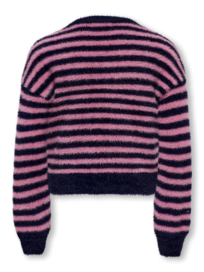 Only Mädchen Strickpulli Royalblau edel Geschenkidee KOGNEWPIUMO