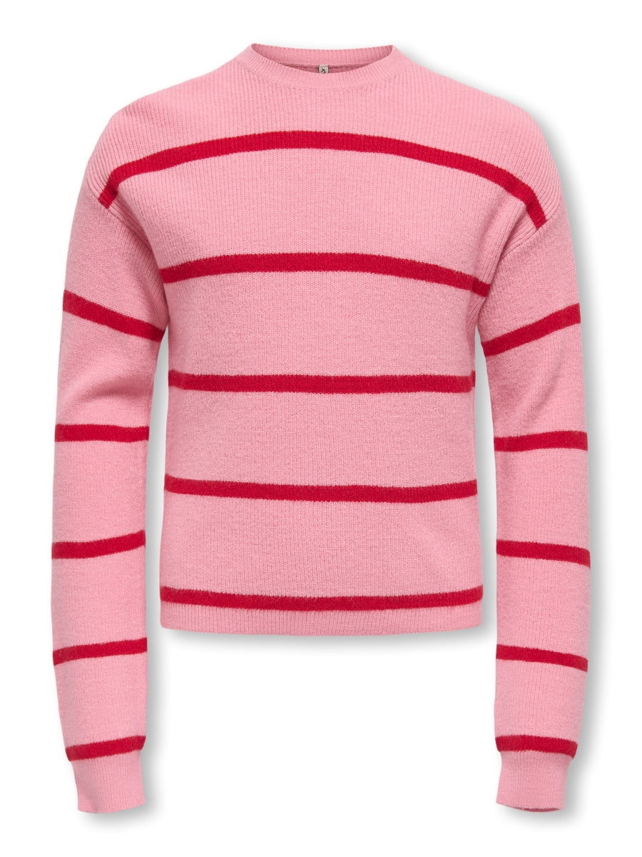 Only Mädchen Strickpulli Streifen Geschenkidee KOGFRANCA
