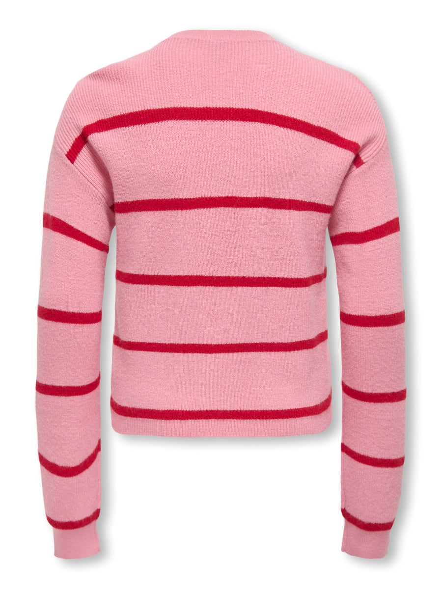 Only Mädchen Strickpulli Streifen Geschenkidee KOGFRANCA