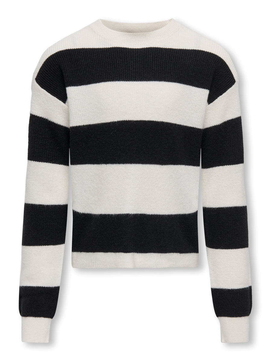 Only Mädchen Strickpulli Streifen Geschenkidee KOGFRANCA
