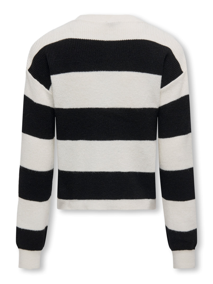 Only Mädchen Strickpulli Streifen Geschenkidee KOGFRANCA