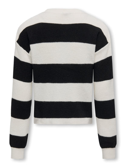 Only Mädchen Strickpulli Streifen Geschenkidee KOGFRANCA