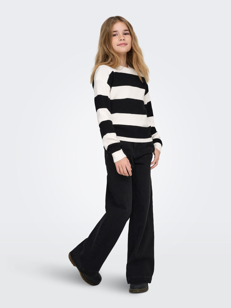 Only Mädchen Strickpulli Streifen Geschenkidee KOGFRANCA