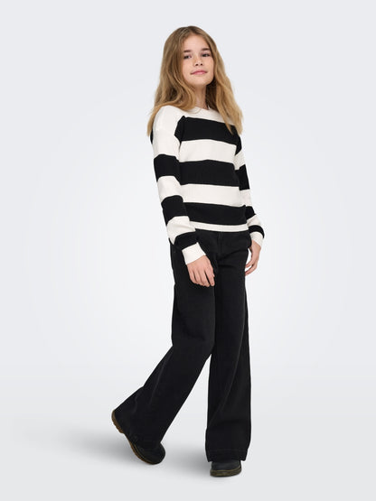 Only Mädchen Strickpulli Streifen Geschenkidee KOGFRANCA