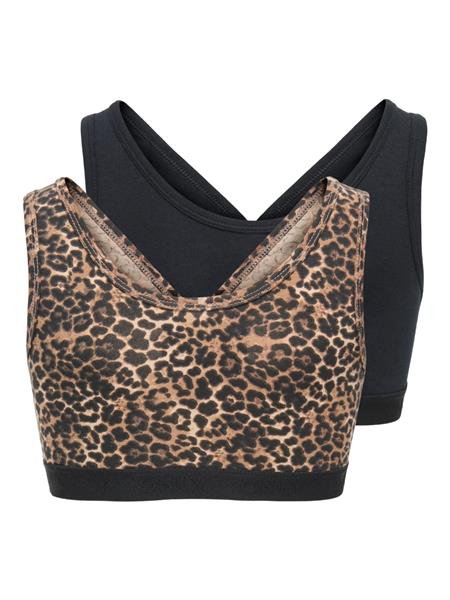 Only Mädchen Bustier KOGLOLA LOGO 2er Pack 15359395