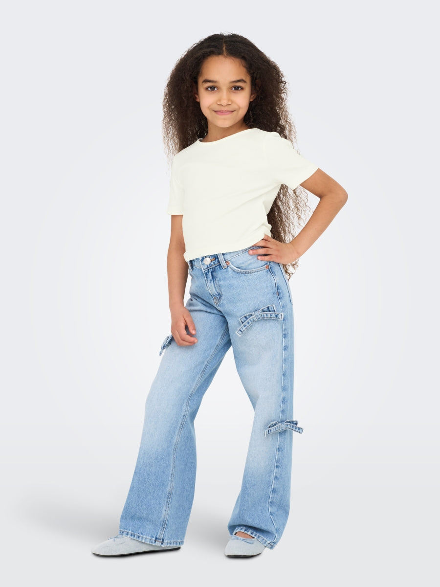 Only Mädchen T-Shirt Rippshirt KOGRENE 15342476