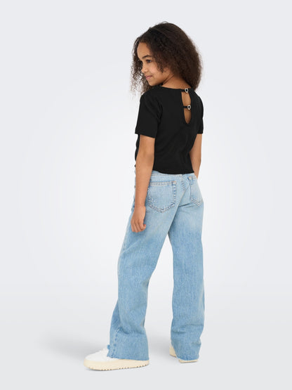 Only Mädchen T-Shirt Rippshirt KOGRENE 15342476