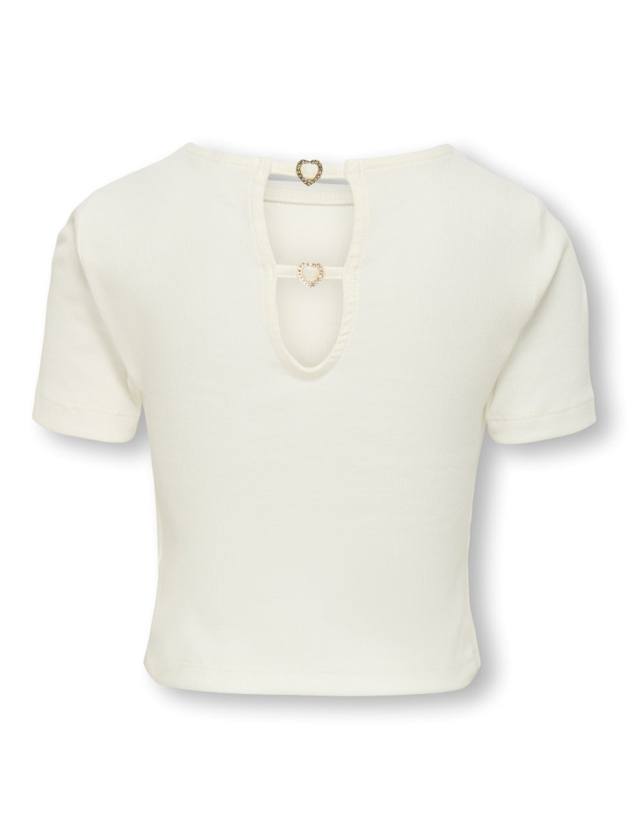 Only Mädchen T-Shirt Rippshirt KOGRENE 15342476