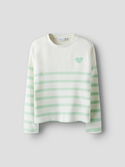 Name it Mädchen Strickshirt 13245161 NKFLINE