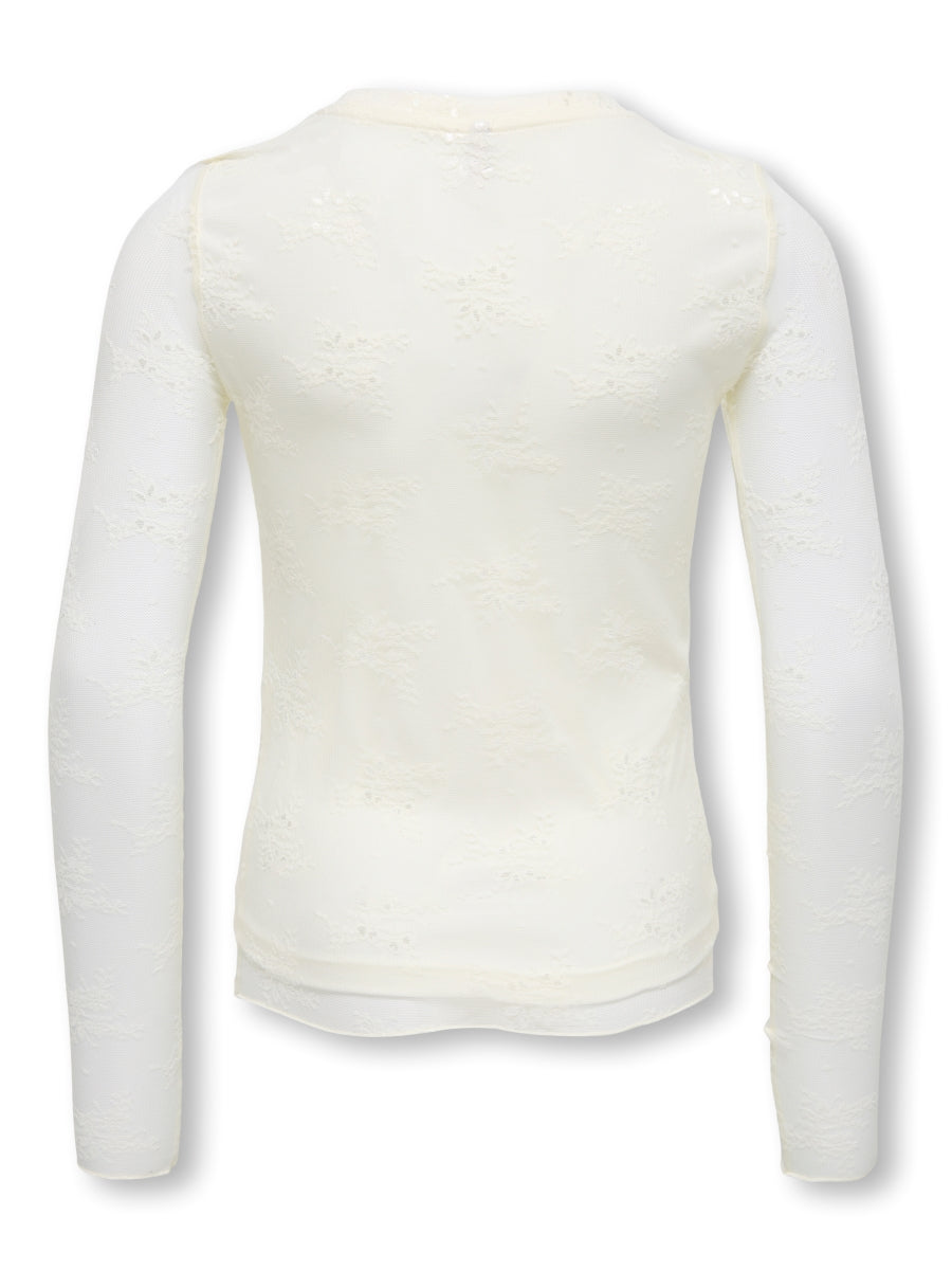 KIDS ONLY Mädchen Spitzenshirt KOGLOUI 15368513