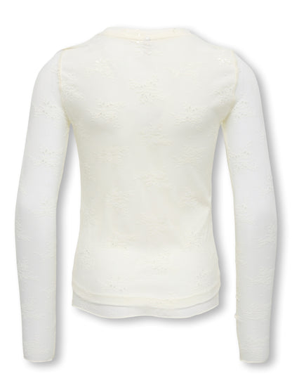 KIDS ONLY Mädchen Spitzenshirt KOGLOUI 15368513