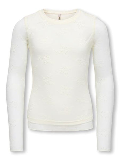 KIDS ONLY Mädchen Spitzenshirt KOGLOUI 15368513