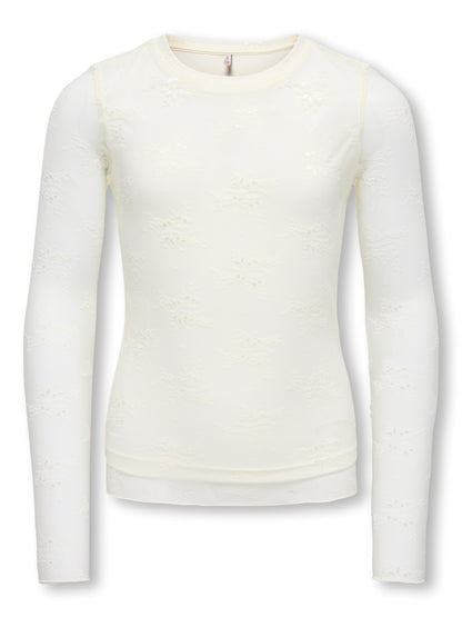 KIDS ONLY Mädchen Spitzenshirt KOGLOUI 15368513