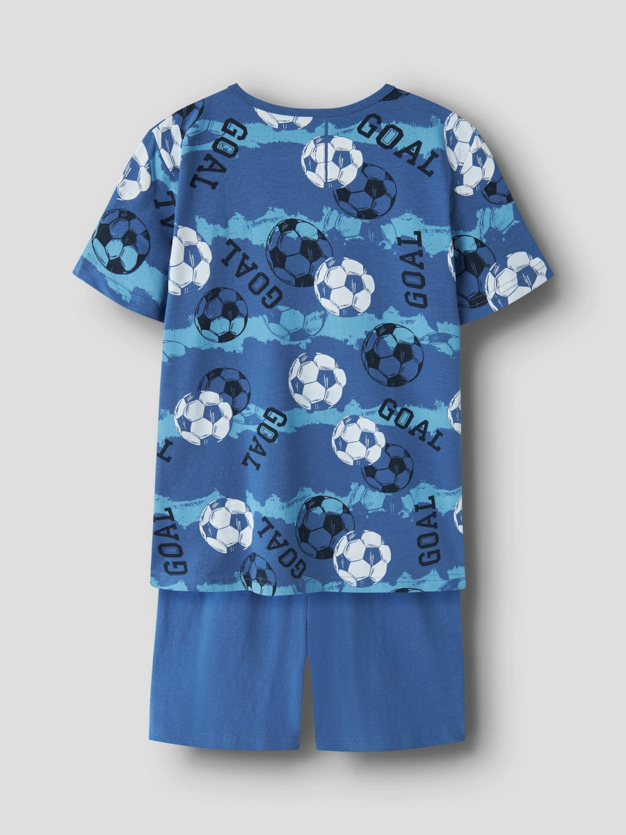 Name it Jungen Schlafanzug kurz NKMNIGHTSET Fußball 13257123