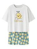 Name it Mädchen Schlafanzug kurz NKFNIGHTSET LEMON 13257118