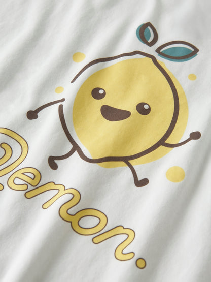 Name it Mädchen Schlafanzug kurz NKFNIGHTSET LEMON 13257118