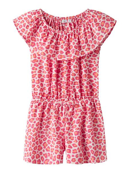 Name it Mädchen Jumpsuit Palmenblätter NKFVINAYA