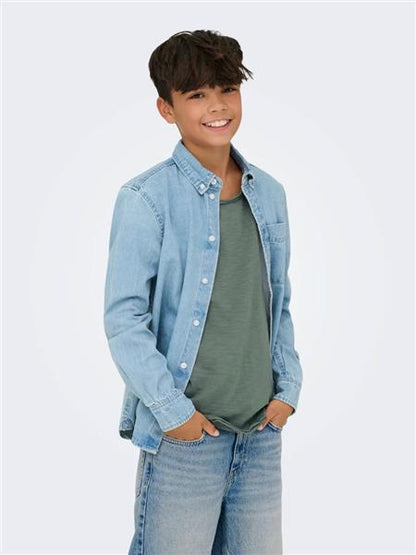 ONLY & SONS Jungen Jeanshemd OSJORSON 22038054
