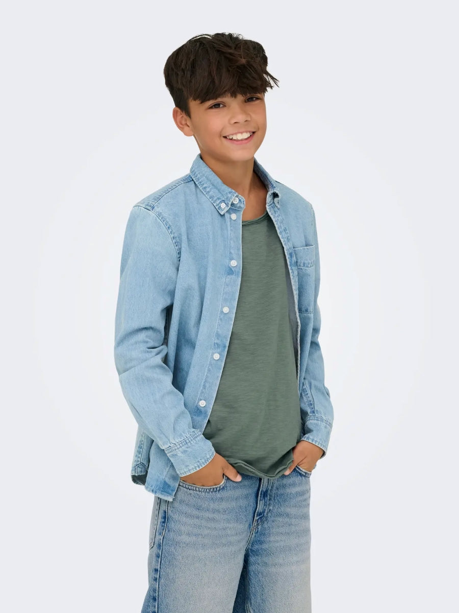 ONLY & SONS Jungen Jeanshemd OSJORSON 22038054