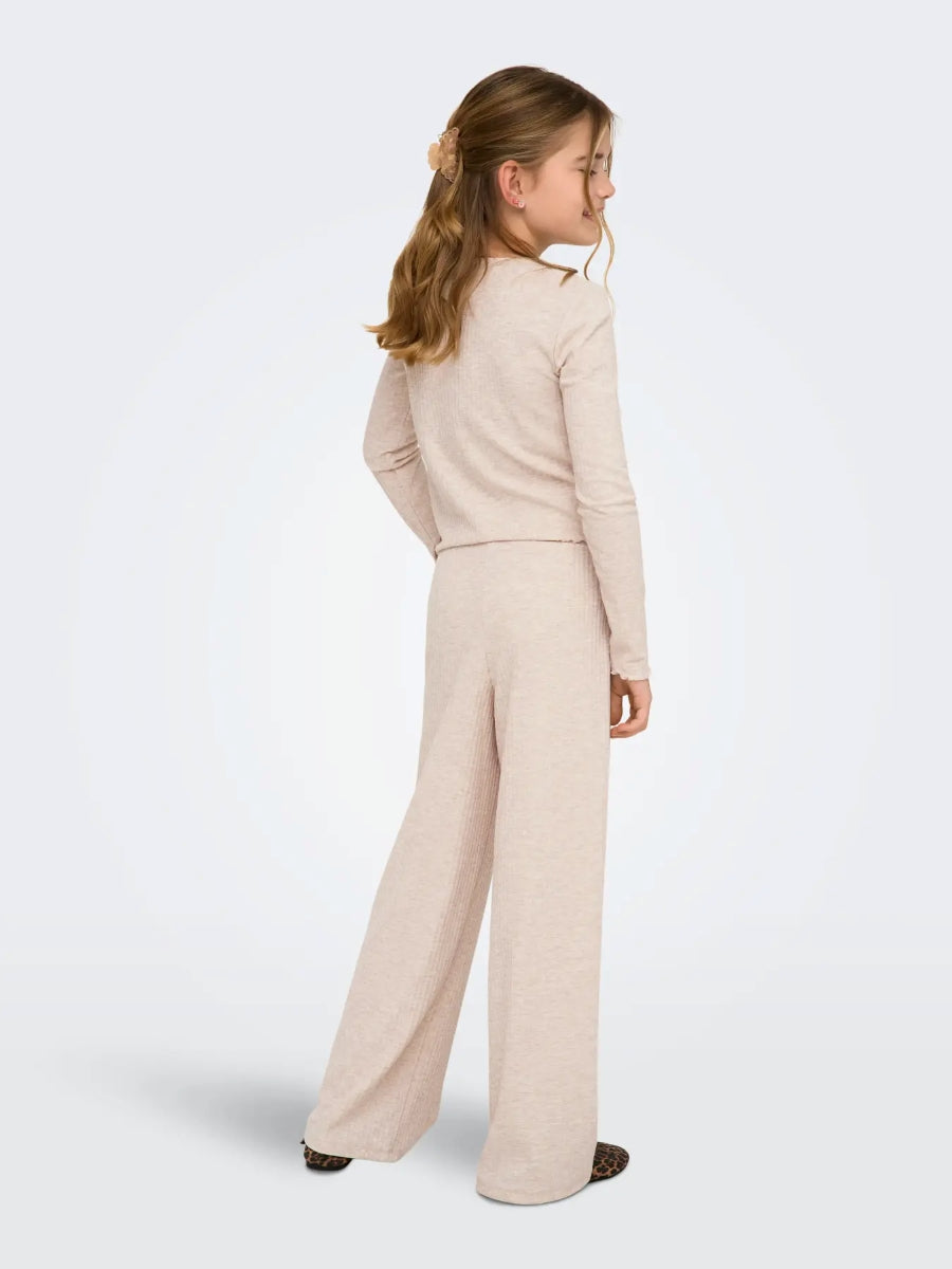 Only Mädchen Langarmshirt Rippshirt Geschenkidee KOGNELLA L/S O-NECK