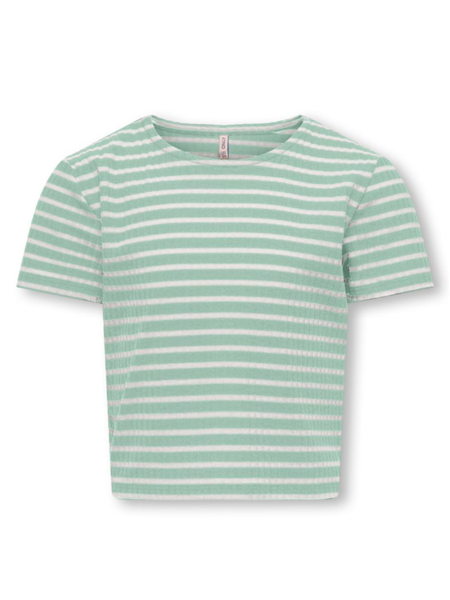 Only Mädchen T-Shirt Rippshirt STRIPED Geschenkidee edel top KOGNELLA
