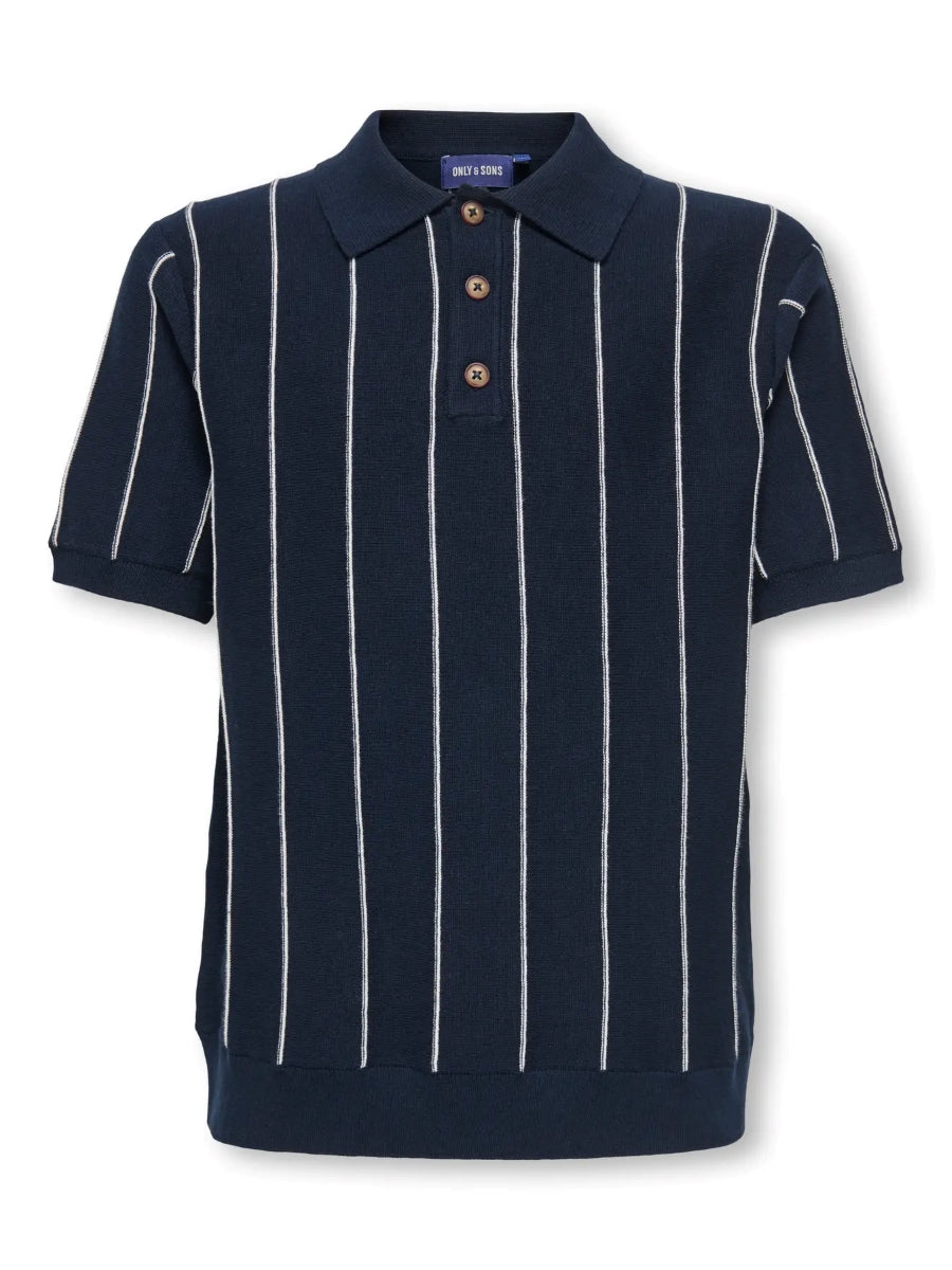 ONLY & SONS Jungen Strickpoloshirt OSJSAIM 22037680