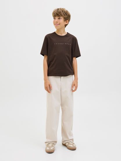 Jack & Jones Jungen T-Shirt Kurzarm Logo JJESTAR
