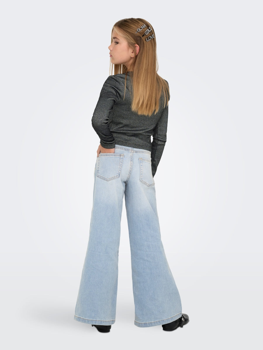 Only Mädchen Jeans Wide leg KOGCALIFORNIA