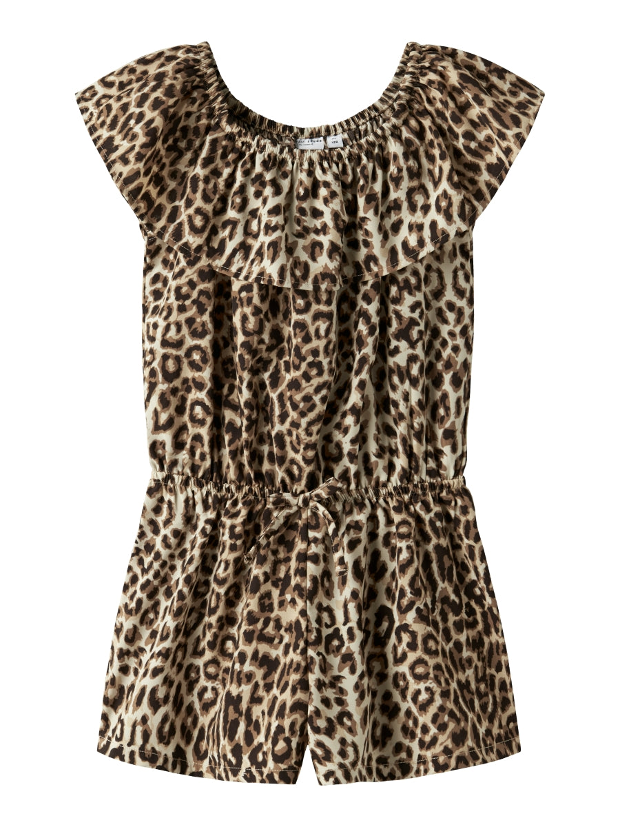 Name it Mädchen Jumpsuit Leopard NKFVINAYA 13215907
