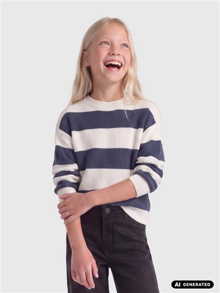 Only Mädchen Strickpulli Streifen Geschenkidee 15326339 KOGFRANCA