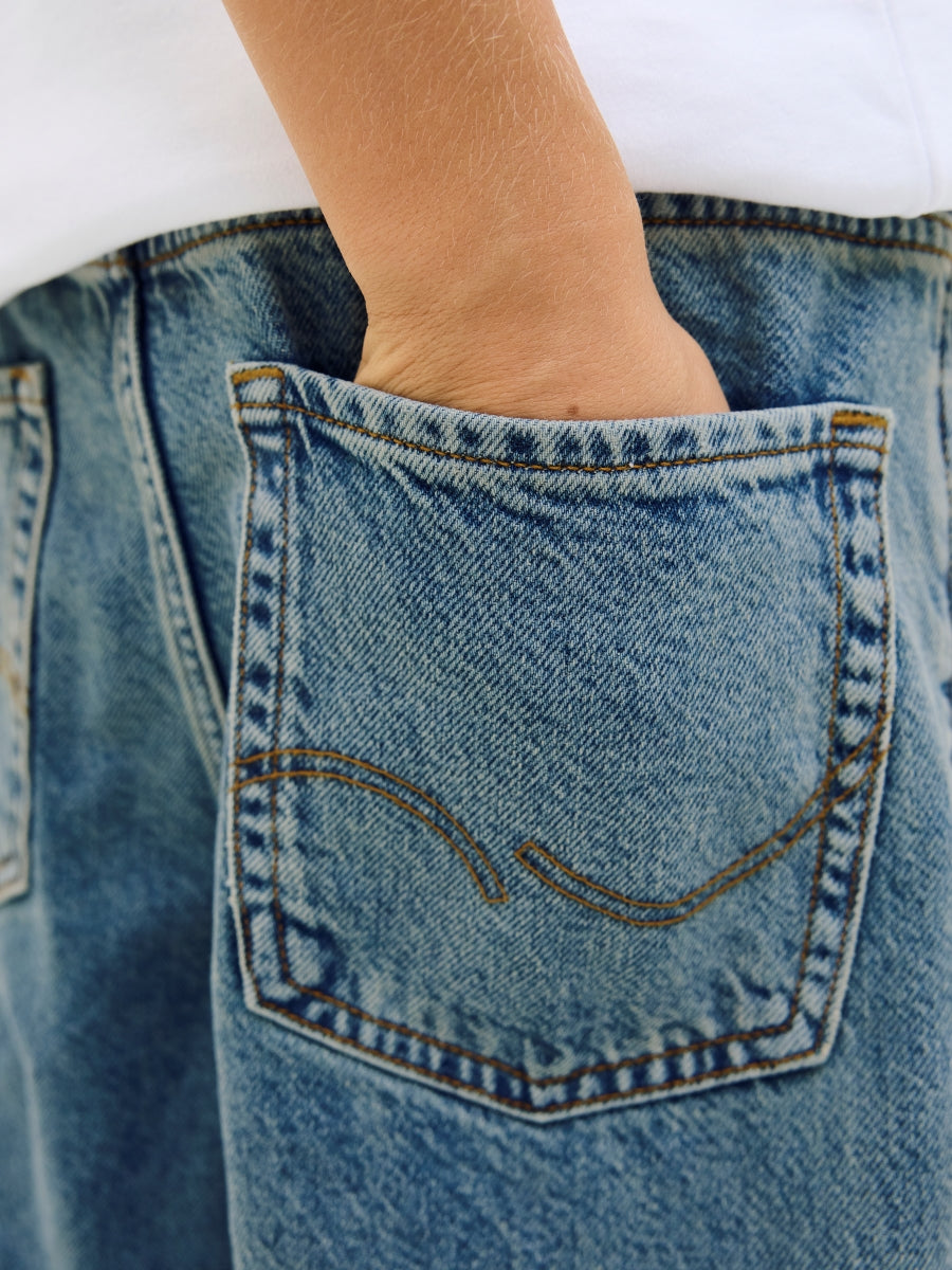 Jack & Jones Jungen Jeans Baggy weites Bein JJIALEX 12278428