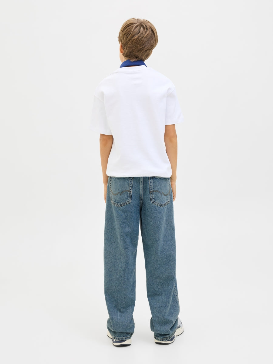 Jack & Jones Jungen Jeans Baggy weites Bein JJIALEX 12278428
