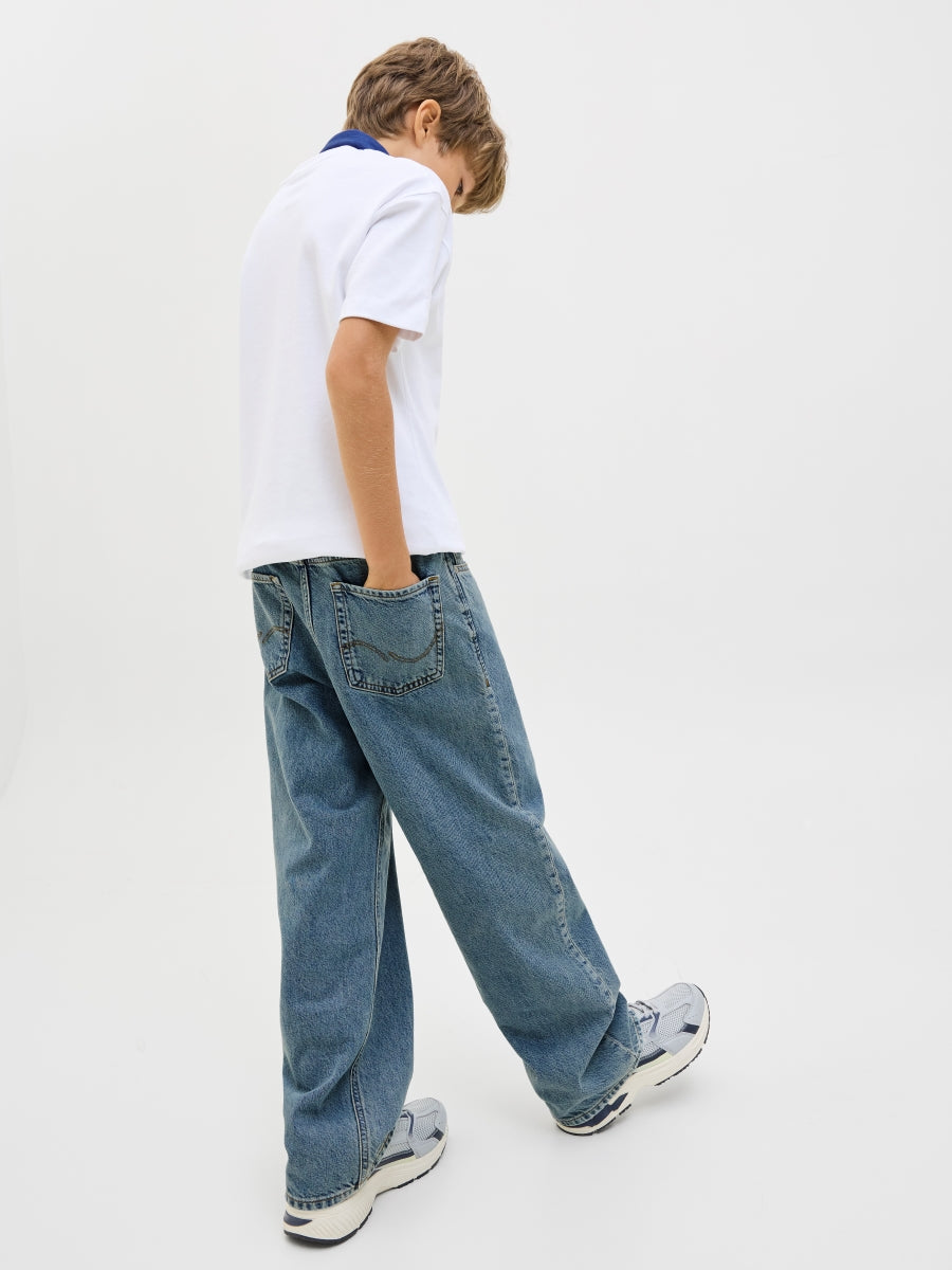 Jack & Jones Jungen Jeans Baggy weites Bein JJIALEX 12278428