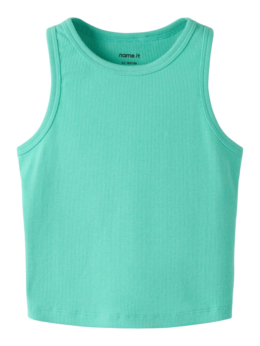 Name it Mädchen Top Rippshirt SL SHORT TOP NKFNAKAL