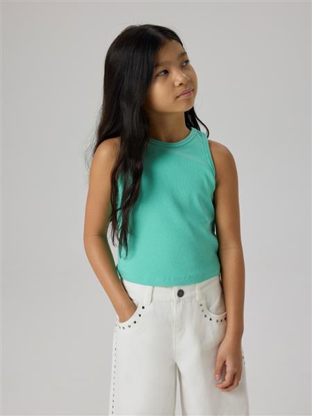 Name it Mädchen Top Rippshirt SL SHORT TOP NKFNAKAL