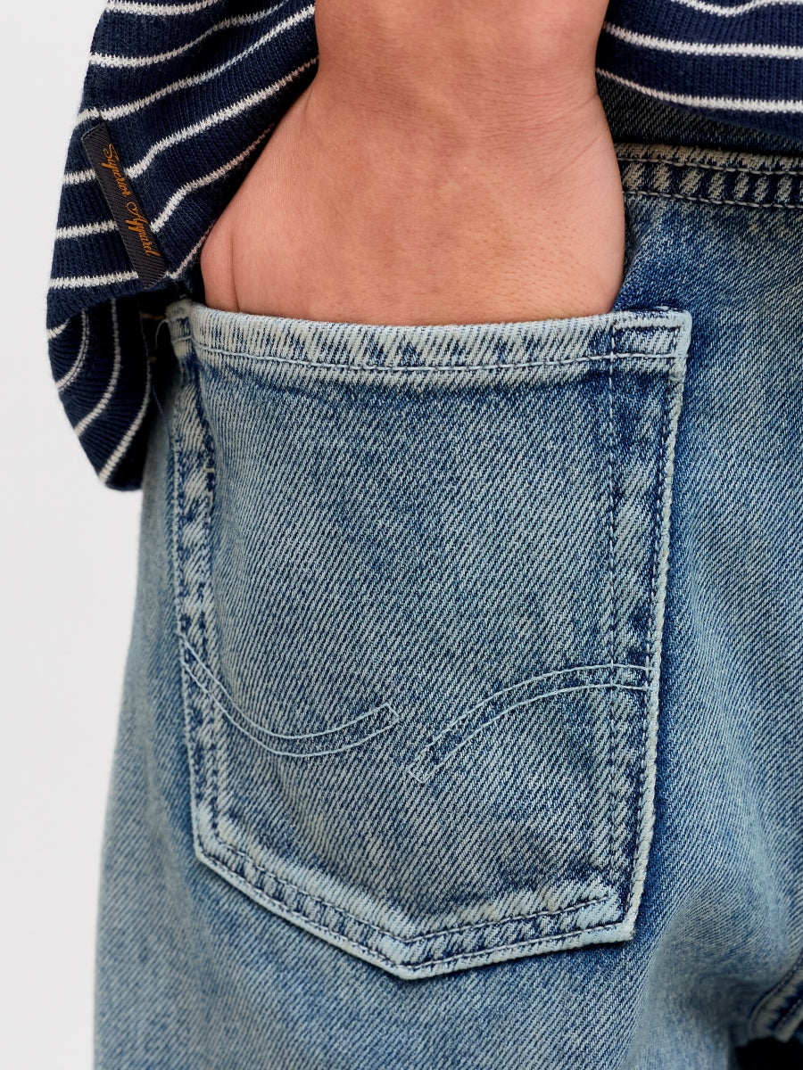 Jack & Jones Jungen Jeans Baggy weites Bein JJIALEX 12289295