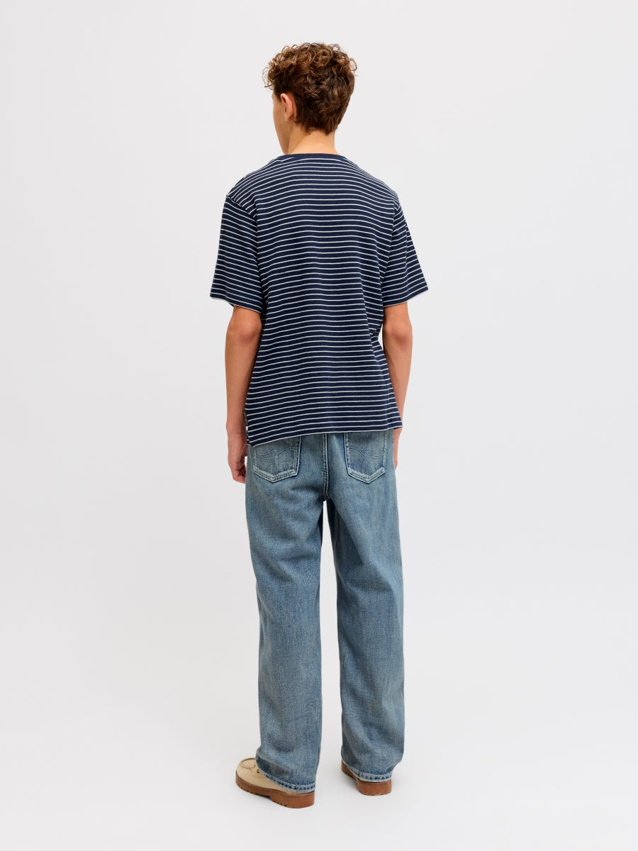 Jack & Jones Jungen Jeans Baggy weites Bein JJIALEX 12289295