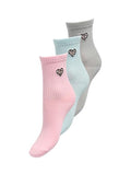Only Mädchen Strümpfe 3-Pack KOGINE 15369503