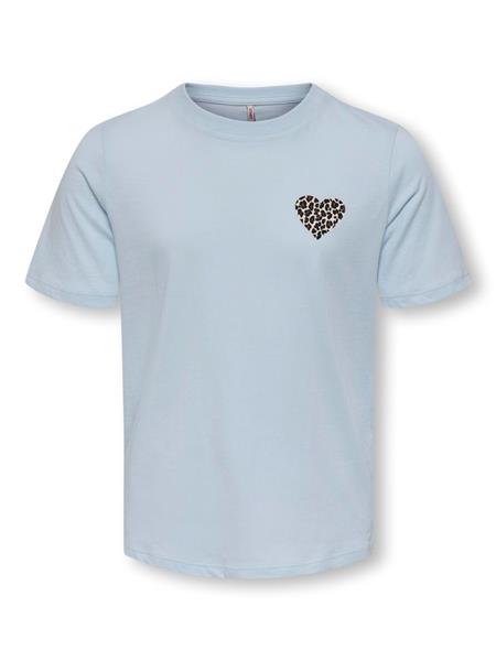 Only Mädchen T-Shirt LEO HEART KOGREXi 15374904