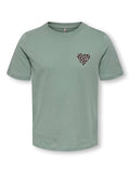 Only Mädchen T-Shirt LEO HEART KOGREXi 15374904