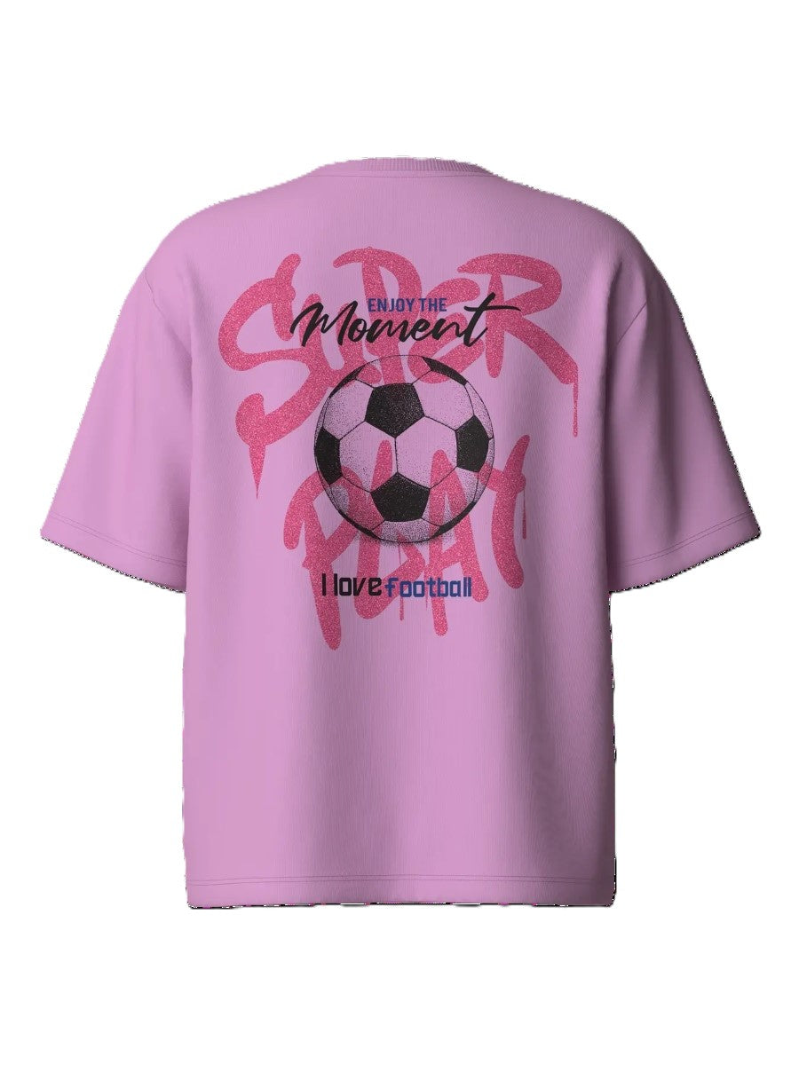 Name it Mädchen T-Shirt Fußball  NKFHANJA 13262733