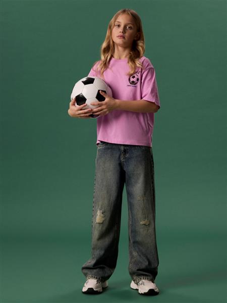 Name it Mädchen T-Shirt Fußball  NKFHANJA 13262733