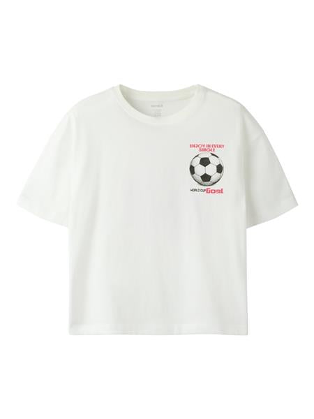 Name it Mädchen T-Shirt Fußball  NKFHANJA 13262733